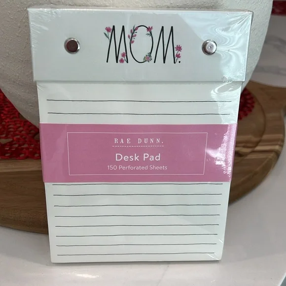 Rae Dunn M🌸M Desk Pad. - Picture 8 of 16